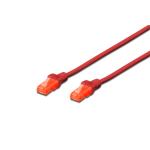 Digitus DK-1617-010/R Cat6 UTP Patch Lead - 1m - Red