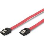 Digitus K-400102-005-R SATA II/III 0.5m Data Cable with Latch