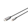 Digitus DA-70821 USB-C to HDMI Cable - 1.8m 4K/30Hz Digitus DA-70821 USB-C to HDMI Cable - 1.8m 4K/30Hz