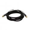 Dynamix CA-SUBG-6 Coaxial Subwoofer RCA Male to Male Cable - 6m Grounding Spade Connectors Dynamix CA-SUBG-6 Coaxial Subwoofer RCA Male to Male Cable - 6m Grounding Spade Connectors