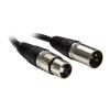 Dynamix C-XLR3-2 Balanced XLR 3-Pin Male to Female Audio Cable - 2m Dynamix C-XLR3-2 Balanced XLR 3-Pin Male to Female Audio Cable - 2m