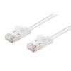 Dynamix PLSSW-C6A-1 Cat6A RJ45 Patch Lead - 1m - White S/FTP - Shielded - 10G - 34AWG - Ultra-Slim - Gold Plated - PoE 802.3af/at Dynamix PLSSW-C6A-1 Cat6A RJ45 Patch Lead - 1m - White S/FTP - Shielded - 10G - 34AWG - Ultra-Slim - Gold Plated - PoE 802.3af/at