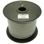 Dynamix C-RJ11 R101 100M Roll 6 Wire Flat Cable. Silver colour.
