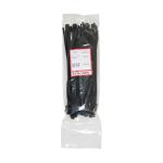 Dynamix CAB250B UV Resistant Cable Tie - 250mm x 4.8mm - Black - (100 Pack)