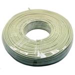 Dynamix 50m Cat5e Ivory UTP SOLID Cable Roll 100MHz, 24AWGx4P, PVC CM UL Rated Jacket, Supplied asaRoll.