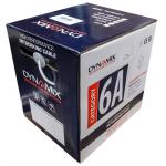 Dynamix C-C6A1-SLDGREY Cat6A S/FTP Cable Roll - 305m - Grey 500MHz - 23AWG x 4P - PVC Jacket - Supplied on Plastic Reel