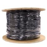Dynamix CA-142C-152BK 2 Core 14AWG/2.08mm2 Dual Sheath Speaker Cable - 152m - Black 41/0.25BC x 4C - OD 9.8mm - Rip Cord - CL3 Rated - Meter Marked