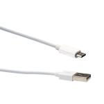 Dynamix C-U2AMICB-3WH USB-A 2.0 to USB Micro B Cable - 3m - White