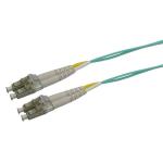 Dynamix FL-LCLC50-5 OM3 LC to LC Fibre Lead - 5m - Aqua 50 Micron - Duplex - Multimode - LSZH Jacket