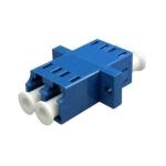 Dynamix A-FIBLCLC-DSM  Fibre LC/LC Duplex Single   mode Joiner, Ceramic sleeve , Blue colour