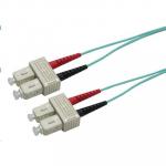 Dynamix FL-SCSC50-03 OM3 SC to SC Fibre Lead - 30cm 50 Micron - Duplex - Multimode