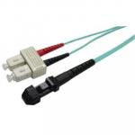 Dynamix FL-MTSC50-0 OM3 MT-RJ to SC Fibre Lead - 50cm 50 Micron - Duplex - Multimode