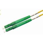 Dynamix FSM-LCALCA-2 OS1 LC APC to LC APC Fibre Lead - 2m - Yellow 9 Micron - Duplex - Singlemode - G657A1 Bend Insensitive - LSZH Jacket