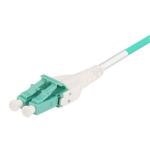 Dynamix OM3 Uniboot Elite Low-loss LC to LC Fibre Patch Lead - 2m 50µ 3mm - Multimode Duplex