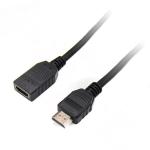 Dynamix C-HDMIMF-2 High Speed HDMI Extension Cable - with Ethernet - 2m 8 Audio Channels - 8bit Colour Depth - Supports CEC / 3D / ARC - Max Res 4K 30Hz (3840x2160)