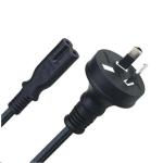 Dynamix C-POWERN803 0.3M Figure 8 Power Cord - 2 pin plug to figure 8 connector 7.5A. SAA Approved AU/NZ Power cable retail packed