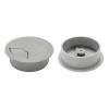 Dynamix CG60GY Round Desk Grommet - 60mm - Grey - (1 Pack) Easily & Neatly Store Power / Communication / Audio / Video / Computer / Data Cables - Perfect for Desks & Workstations Dynamix CG60GY Round Desk Grommet - 60mm - Grey - (1 Pack) Easily & Neatly Store Power / Communication / Audio / Video / Computer / Data Cables - Perfect for Desks & Workstations