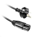 Dynamix C-POWERC15-1 3 Pin to IEC C15 Power Cord - 1m Notched - Rubber Flex
