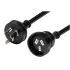 Dynamix PEXT10MBK Power Extension Lead - 10m - Black 240V - 10A - Standard Duty - 3 Core 1.0mm Dynamix PEXT10MBK Power Extension Lead - 10m - Black 240V - 10A - Standard Duty - 3 Core 1.0mm