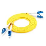 ETU-LINK Fiber Cable - 2m - Yellow LC to LC - OS2 - Single-mode - 9/125µm