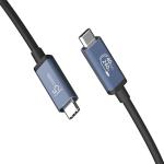 J5create 240W Full-Featured USB4 Gen.3 Cable 240W PD3.1 E-Marker, 40Gbps - 80cm