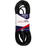 Dynamix PEXT3MBK 3M 240v 10A Standard Duty Power Extension Lead (3 Core 1.0mm). Black Colour