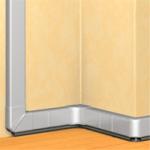 Legrand 10422 DLP PVC Trunking Body 50x105mm - 2m