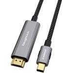 mbeat MB-XHDM-MDPM18  ToughLink 1.8m Braided Mini DisplayPort to HDMI Cable