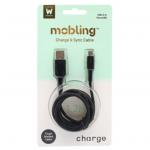 Mobling Braided Cable - USB-A to Micro USB - 1.2m - Black
