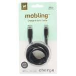 Mobling USB-C to Lightning Cable - 1.2m - Black Braided