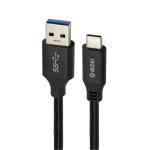 Moki ACC-TCUSB30 SynCharge USB 3.0 USB-C to USB-A Cable Mesh