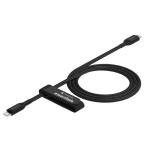 Mophie Essential - 60W USB-C to Lightning Cable - 1m - Black Fast Charging - Up to 60W - MFi Certified - Soft Braided Nylon - Heavy-Duty Construction
