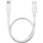 Momax USB-C to Lightning Cable - 30cm - White Quick Charge - MFi Certified - USB-IF Certified
