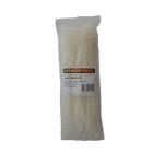 Powerforce POWCT2504NT-100 Standard - Nylon 6/6 Cable Tie - 250mm x 4.8mm - Natural - 100 Pack Indoor - UL 94V-2 Flammability Rating - MIL-S-23190E Tensile Strength