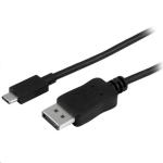 StarTech.com CDP2DPMM1MB 4K 60Hz - HBR2 USB-C to DisplayPort Cable - 1m (3ft) - Black DP 1.2 Alt Mode - USB-C to DP - Thunderbolt 3 Compatible