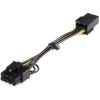 StarTech.com PCIEX68ADAP PCIe Power Adapter Cable 6-pin to 8-pin PCIe StarTech.com PCIEX68ADAP PCIe Power Adapter Cable 6-pin to 8-pin PCIe