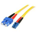 StarTech.com SMFIBLCSC1 Single-Mode - 9/125 Fiber Patch Cable - 1m Single-Mode Duplex - 9/125 - LSZH - LC/SC