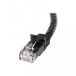 StarTech 7m CAT6 Ethernet Cable - Black CAT 6 Gigabit Ethernet Wire -650MHz 100W PoE++ RJ45 UTP Category 6 Network/Patch Cord Snagless w/Strain Relief Fluke Tested UL/TIA Certified