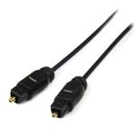 StarTech.com THINTOS15 Toslink SPDIF Audio Cable - 4.6m Thin Toslink Digital SPDIF - 15ft