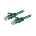 StarTech N6PATC5MGN 5m CAT6 Ethernet Cable - Green CAT 6 Gigabit Ethernet Wire -650MHz 100W PoE++ RJ45 UTP Category 6 Network/Patch Cord Snagless w/Strain Relief Fluke Tested UL/TIA Certified