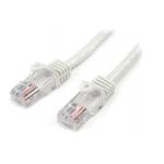 StarTech.com 45PAT3MWH Cat5e Patch Cable - 3m - White Snagless - UTP - RJ45 Connectors