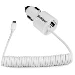 StarTech.com USBUB2PCARW Dual Port Car Charger-MicroUSB