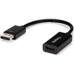 StarTech.com DP2HD4KS DisplayPort to HDMI Adapter - 4K 30Hz Active DisplayPort to HDMI Video Converter - DP to HDMI Monitor/TV/Display Cable Adapter Dongle - Ultra HD DP 1.2 to HDMI 1.4 Adapter