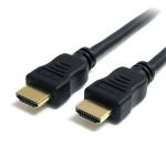 StarTech.com HDMM1MHS 4K x 2K HDMI Cable with Ethernet - 1m - Black High Speed HDMI Cable - Ultra HD 4k x 2k HDMI Cable - HDMI to HDMI Male to Male - 1080p Audio/Video - Gold-Plated
