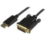 StarTech.com DP2DVI2MM3 1920x1080 DisplayPort to DVI Cable - 1m (3ft) DP to DVI-D - Single Link - Converter