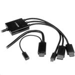 StarTech.com DPMDPHD2HD 6 ft DP Mini DP or HDMI to HDMI Adapter