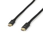 StarTech.com HDMM20MA 4K 30Hz - Active - CL2 HDMI Cable with Ethernet - 20m - Black Active HDMI Cable - 4K High Speed HDMI Cable with Ethernet CL2 Rated for In-Wall Install - 4K 30Hz - Male to Male