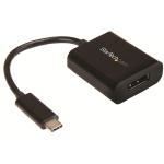StarTech.com CDP2DP USB C to DisplayPort Adapter - 4K 60Hz/8K 30Hz - USB Type-C to DP 1.4 HBR2 Adapter Dongle - Compact USB-C (DP Alt Mode) Monitor Video Converter - Thunderbolt 3 Compatible