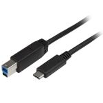 StarTech.com USB315CB2M USB 3.0 - 5Gbps USB-C to USB-B Cable - 2m M/M