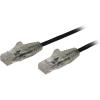StarTech.com N6PAT300CMBKS Cat6 - Slim Patch Chord - 3m - Black Slim CAT6 Patch Cord - Male to Male StarTech.com N6PAT300CMBKS Cat6 - Slim Patch Chord - 3m - Black Slim CAT6 Patch Cord - Male to Male